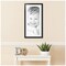 ArtToFrames 16x32" Matted Picture Frame with 12x28" Single Mat Photo Opening Framed in 1.25" Black and 2" Mat (FWM-3926-16x32)